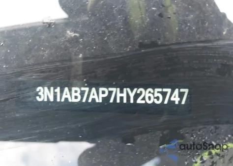 2017 Nissan Sentra Sv из США, поврежденный, VIN 3N1AB7AP7HY265747